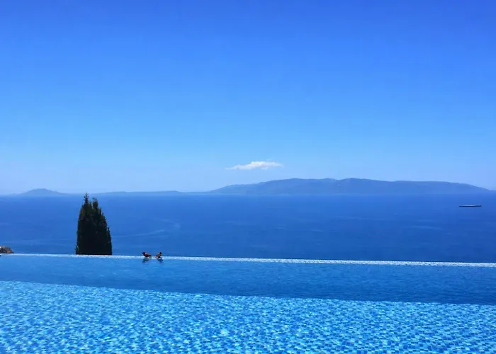 Ionion Pelagos - Infinity Pool With Magnificent Sea Views! Vilă Vlachata